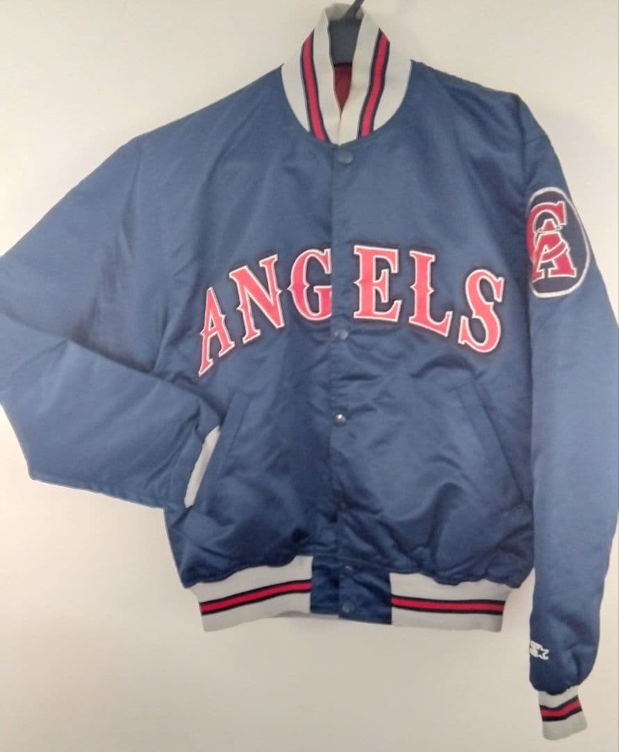 エンゼルス サテンジャケット