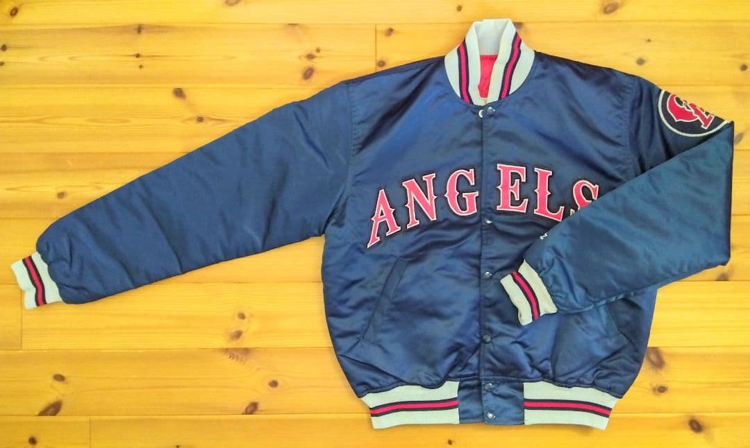 エンゼルス サテンジャケット