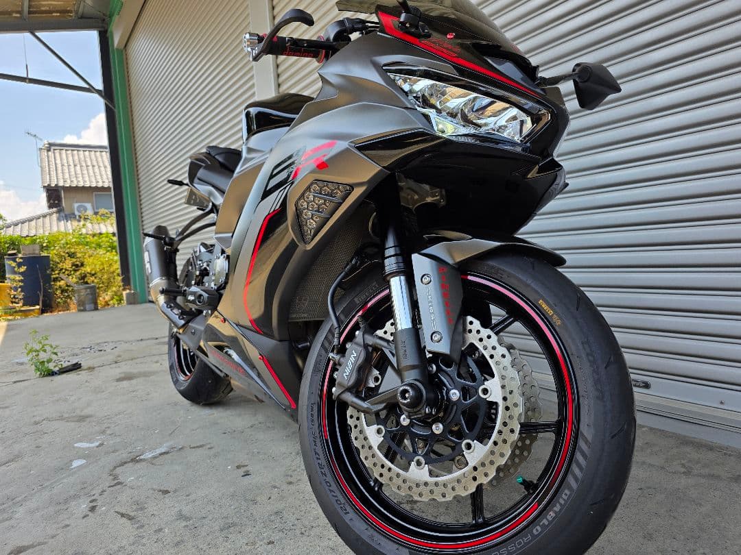 ZX6R トリックスター　ラジエーターガード