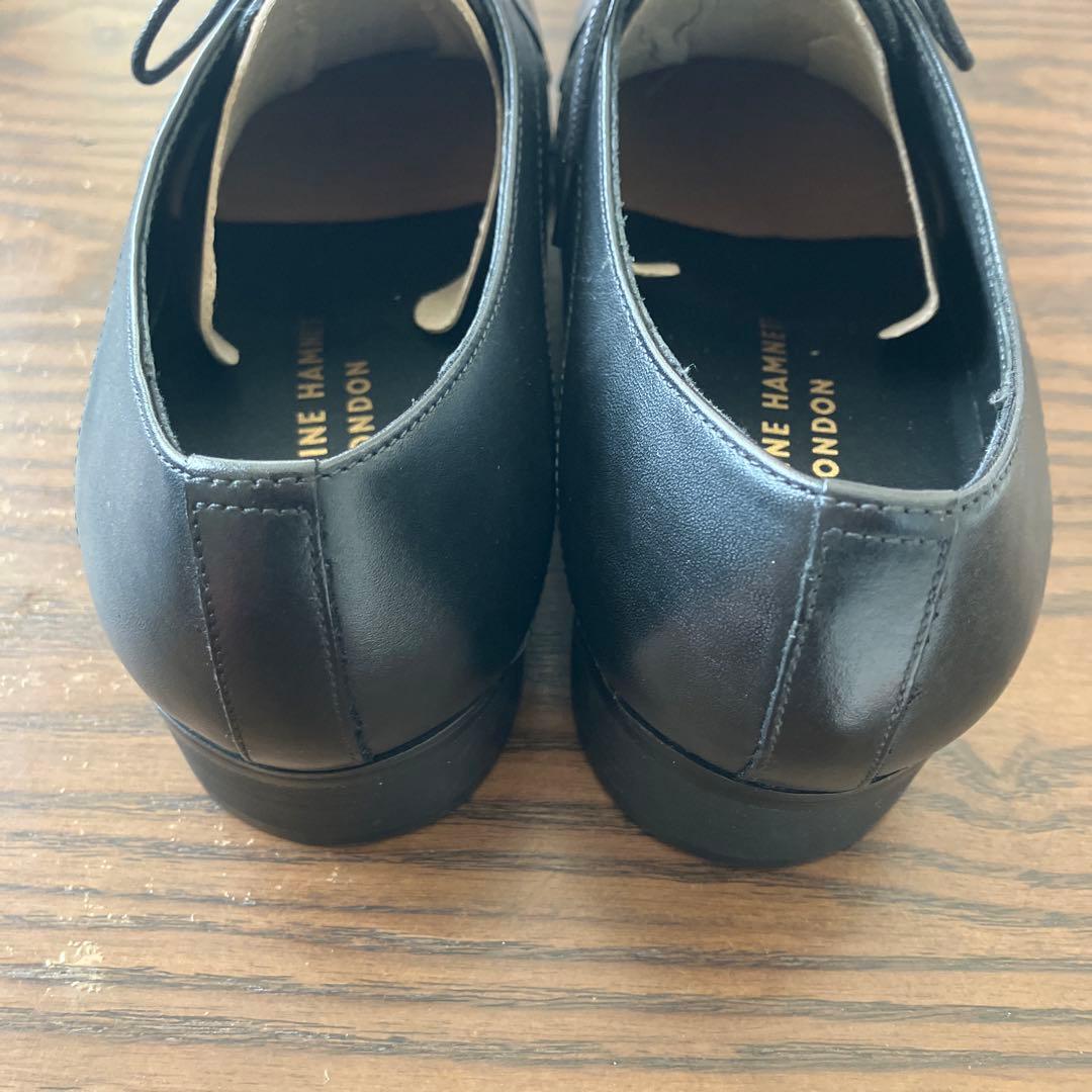 KATHARINE HAMNETT LONDON ドレスシューズ ブラック　新品