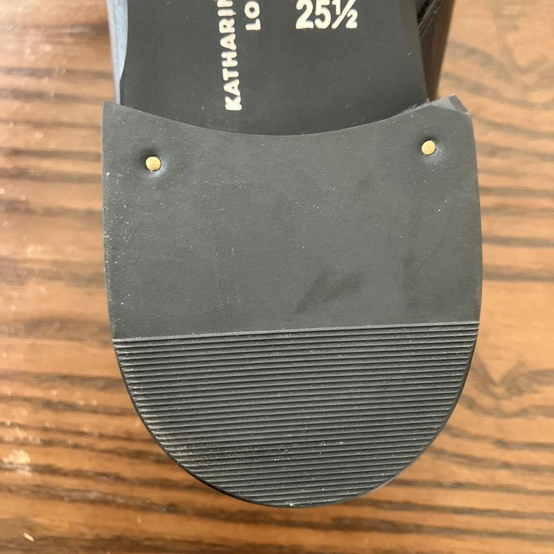 KATHARINE HAMNETT LONDON ドレスシューズ ブラック　新品