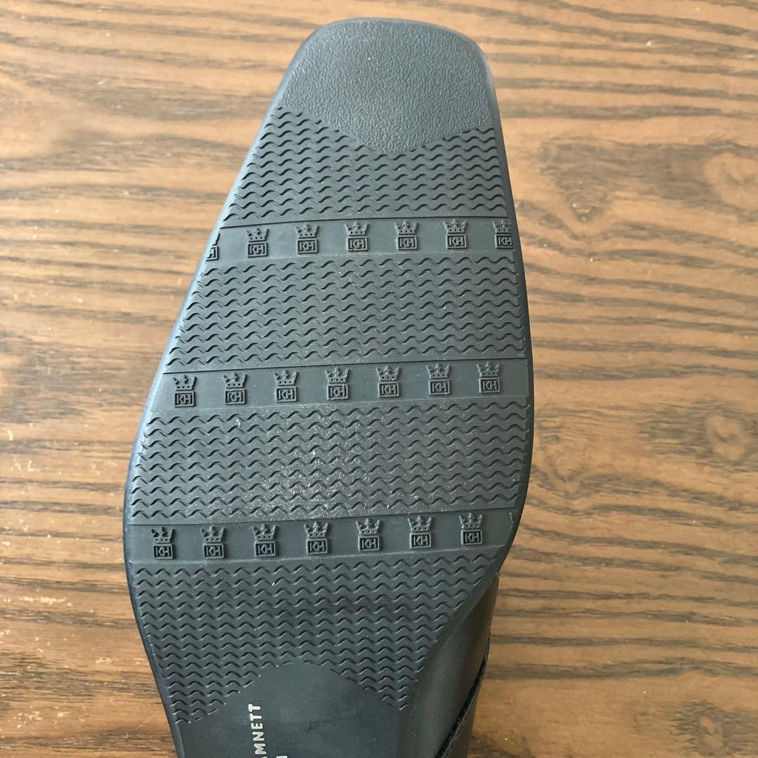 KATHARINE HAMNETT LONDON ドレスシューズ ブラック　新品