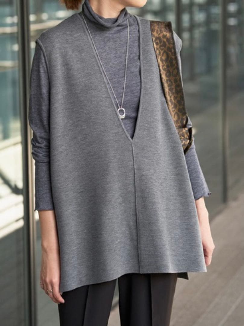 ◾️新品◾️SLOBE IENA ダブルフェイスニットベスト