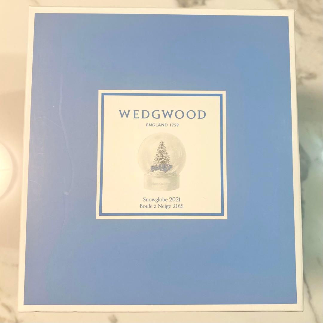  ウェッジウッド☆ホリデイ スノーグローブ 2021/未使用