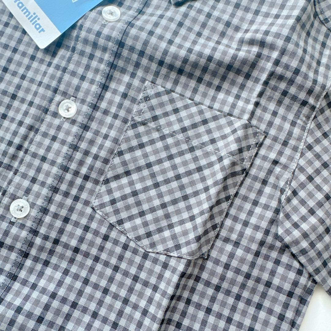 新品未使用　ファミリア　長袖シャツ　120cm