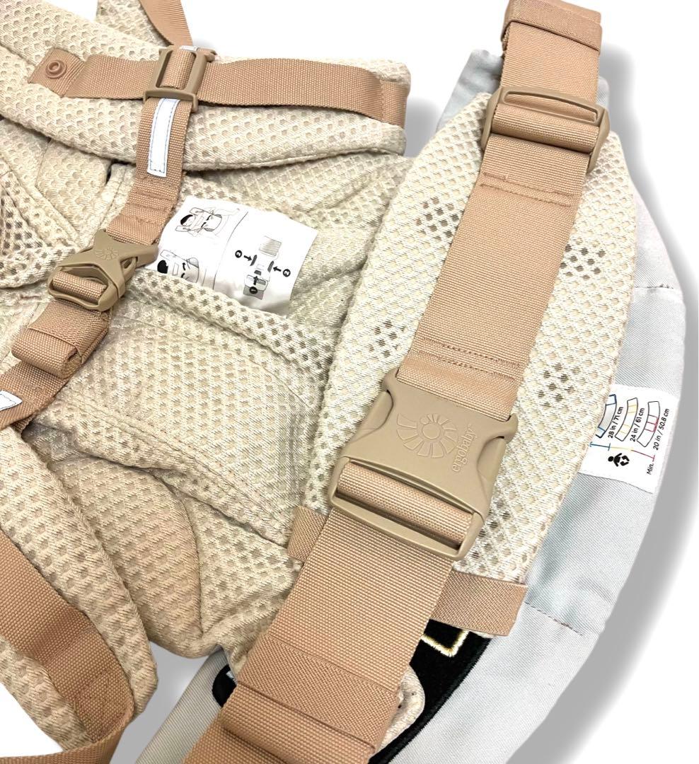 国内正規品 エルゴベビー オムニブリーズ エアメッシュ サンドベージュ