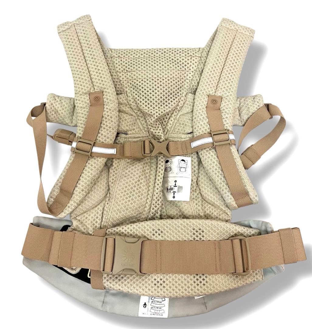 国内正規品 エルゴベビー オムニブリーズ エアメッシュ サンドベージュ