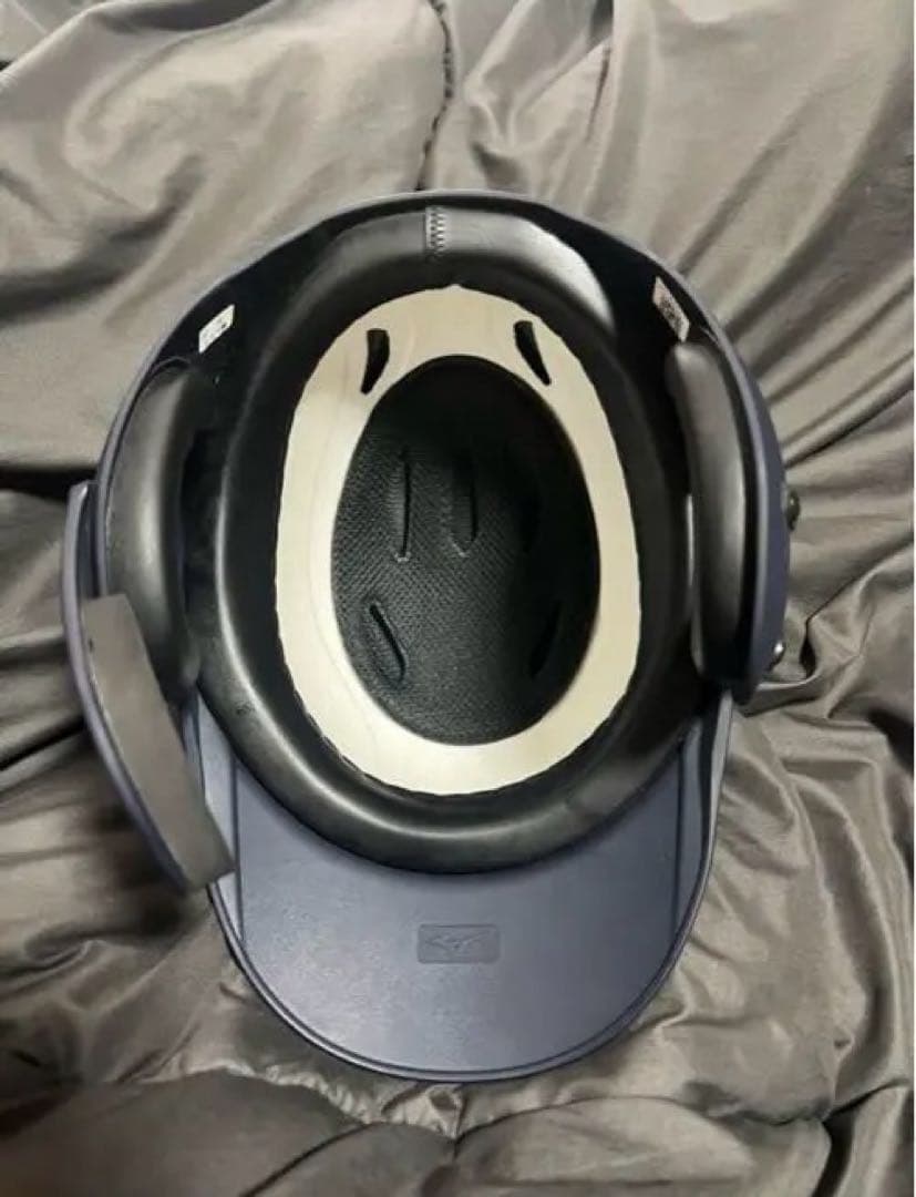 ミズノ硬式ヘルメットフェイスガード付き