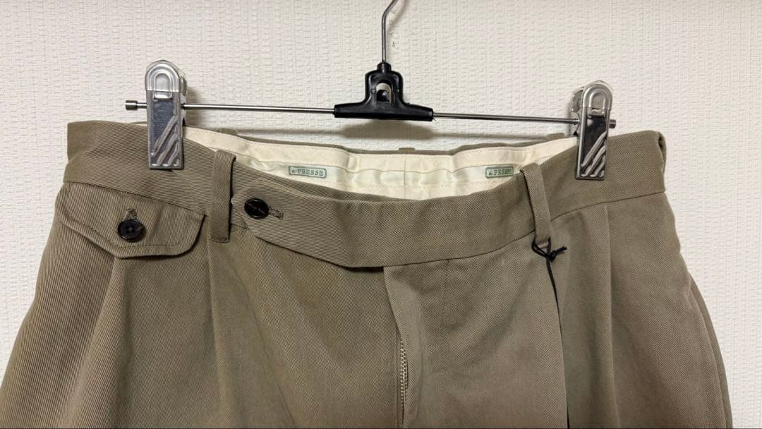 A.PRESSE アプレッセ Type.2 Chino Trousers
