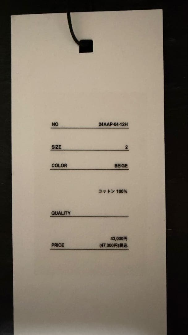 A.PRESSE アプレッセ Type.2 Chino Trousers