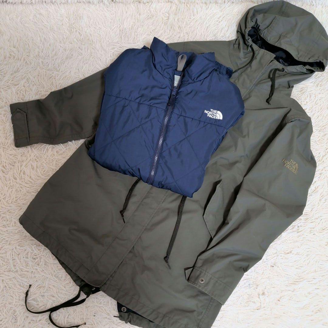 【美品】ノースフェイス　3way　フィッシュテール　Mサイズ　コート