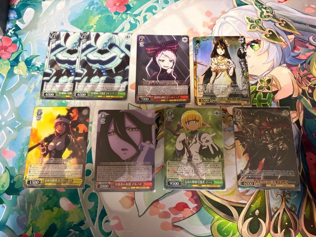 オーバーロード　8電源　デッキ　フルホイル　おまけ付き