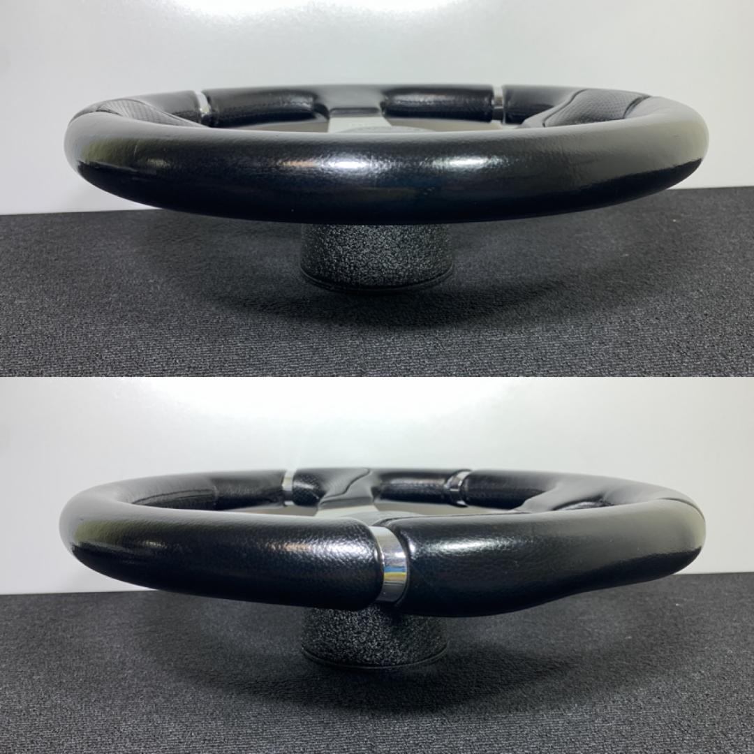 モモ ミレニアム M-15 ブラックレザー 希少 ホーンボタン・ネジ付