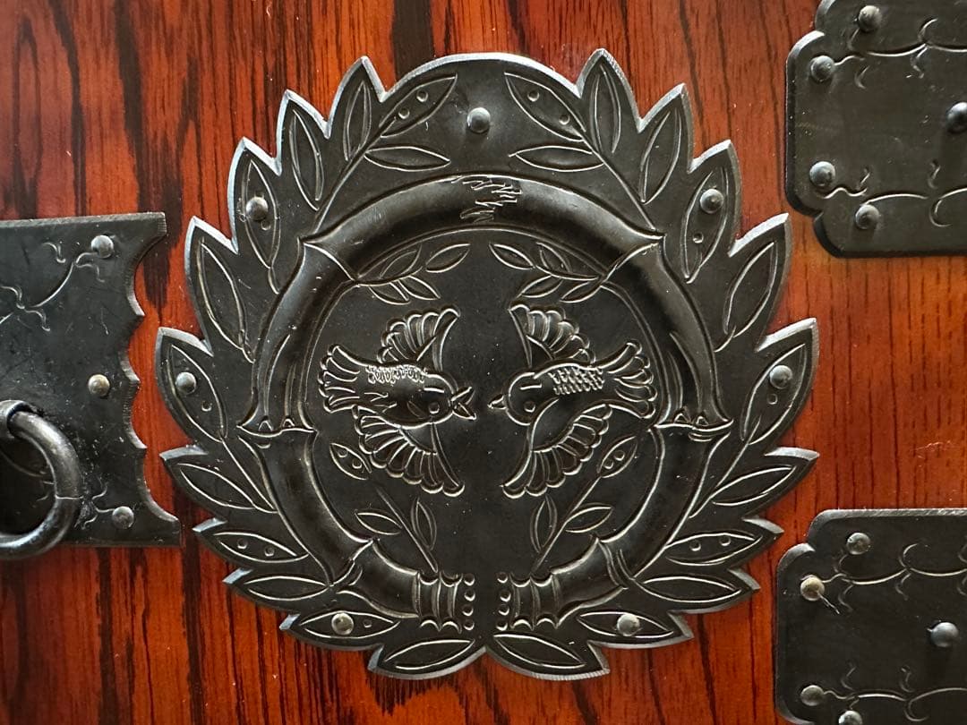 未使用美品　熊野洞 仙台箪笥 船箪笥 小箪笥 八寸帖箱 本漆仕上げ 伝統工芸品