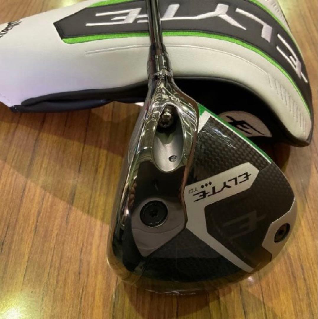 美品キャロウェイエリートトリプルダイヤモンドTD 1w 10.5度シャフト付き