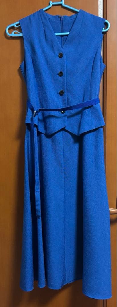 リネン調オックスジレスタイルワンピース