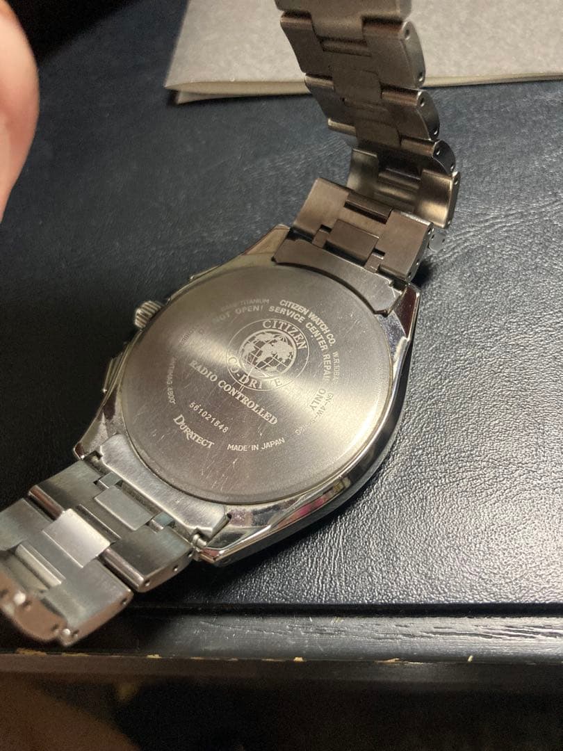 アテッサ ATTESA エコ・ドライブ 電波時計ビジネス防水AT8040-57E