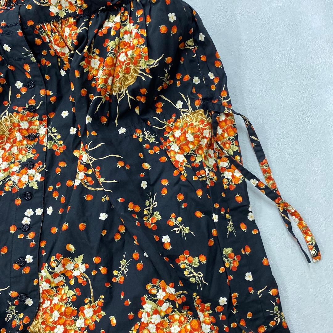 T669◯ PINKHOUSE ピンクハウス いちご柄 ワンピース