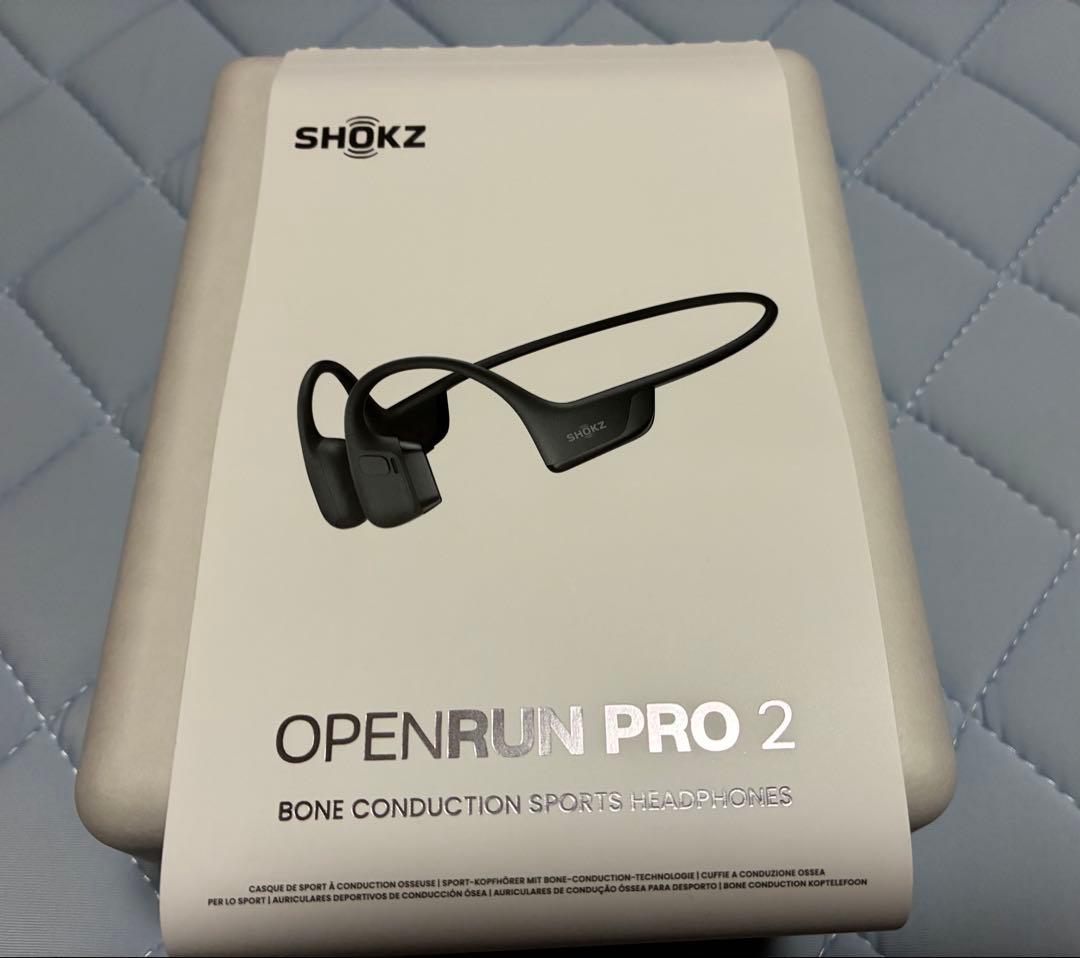 新品同様　Shokz OpenRun Pro 2 骨伝導イヤホン