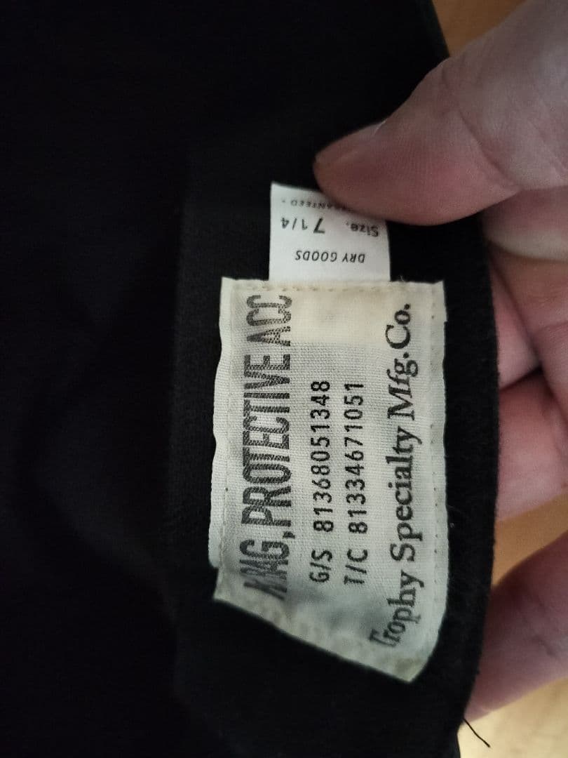 トロフィークロージング　レザーメカニックキャップ