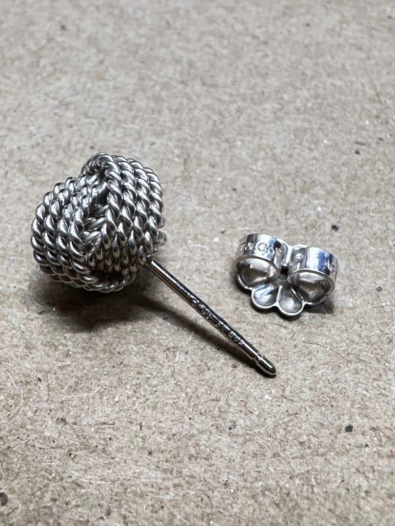 美品 TIFFANY＆Co ティファニー サマセット SV925 片耳のみピアス