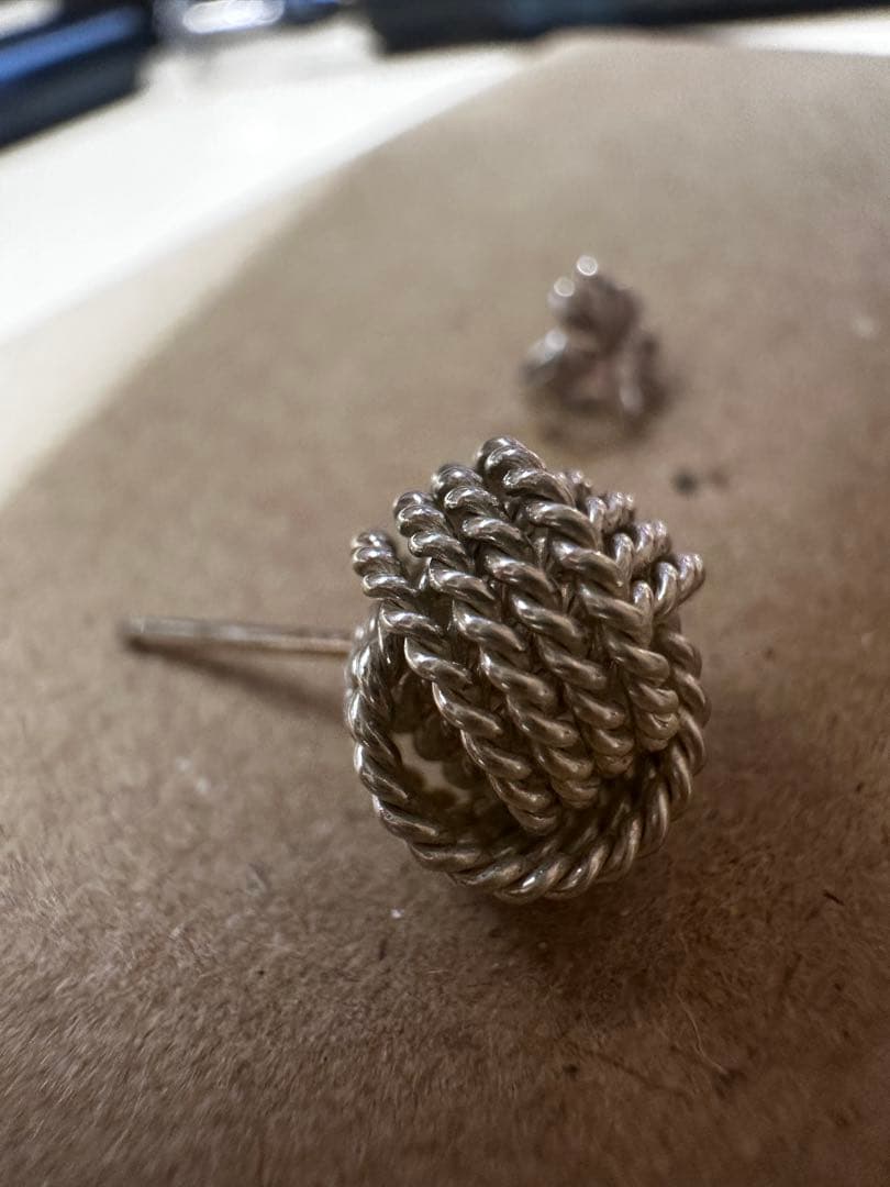 美品 TIFFANY＆Co ティファニー サマセット SV925 片耳のみピアス