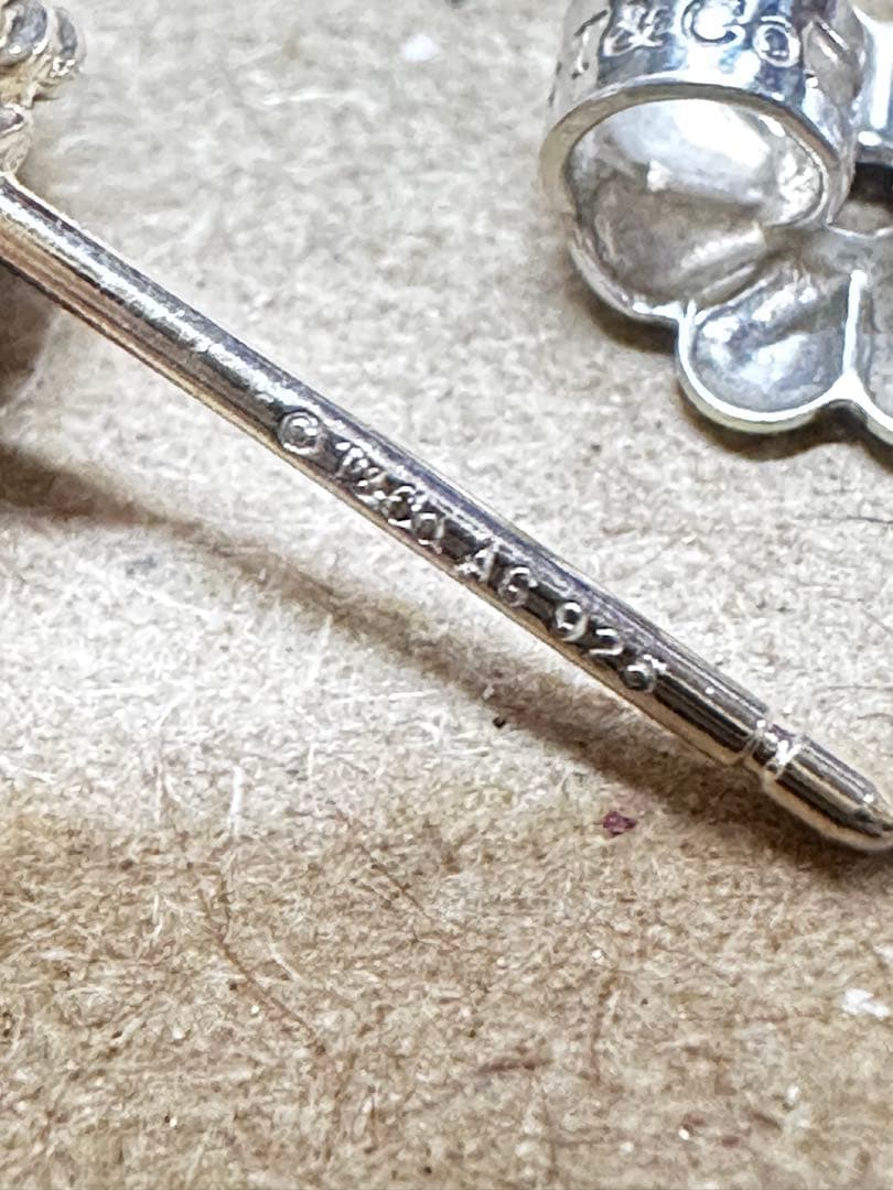 美品 TIFFANY＆Co ティファニー サマセット SV925 片耳のみピアス