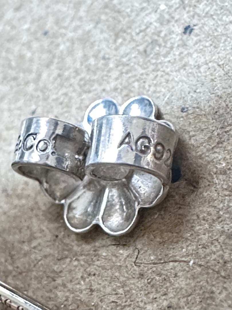 美品 TIFFANY＆Co ティファニー サマセット SV925 片耳のみピアス