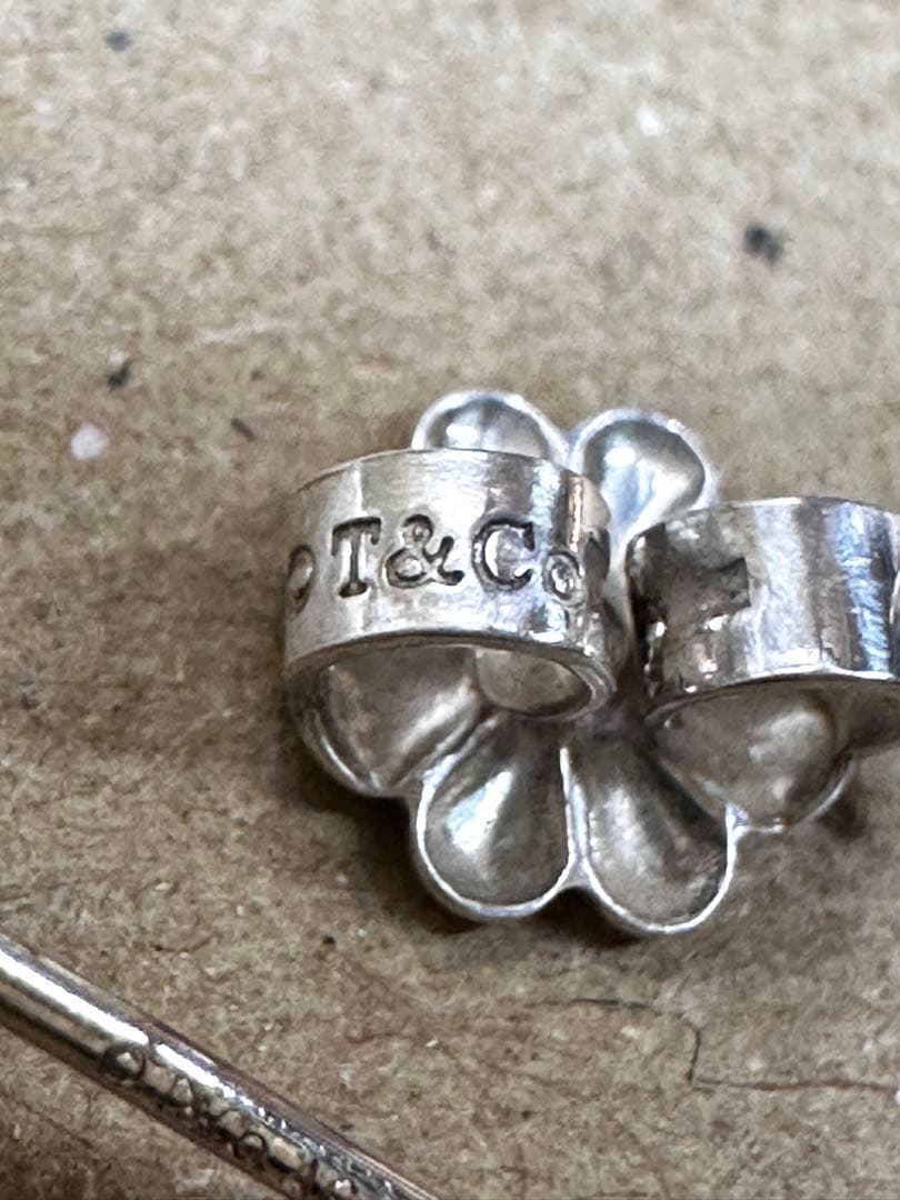 美品 TIFFANY＆Co ティファニー サマセット SV925 片耳のみピアス