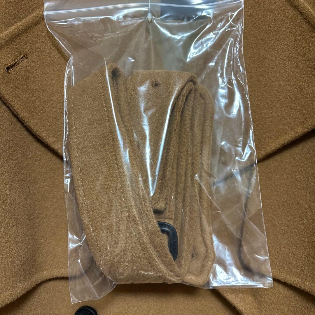 新品未使用 anuans リバーウールミドルトレンチコート　キャメル