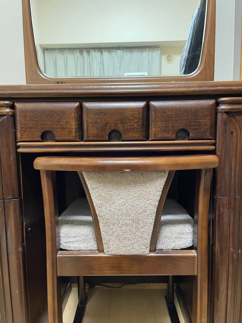 OTSUKA大塚家具 ドレッサー 鏡台 送料込 アンティーク