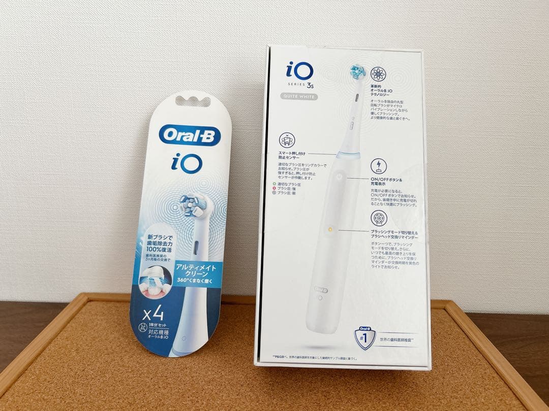 Oral-B iO 3s 電動歯ブラシ本体＋替えブラシ4本