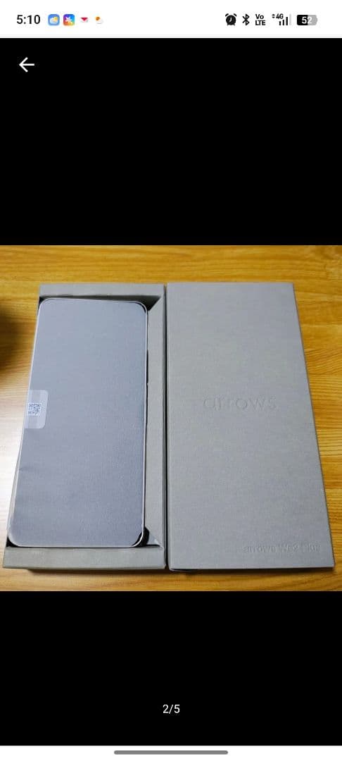 arrows We2 Plus　12GB256GB シャンパンシルバ