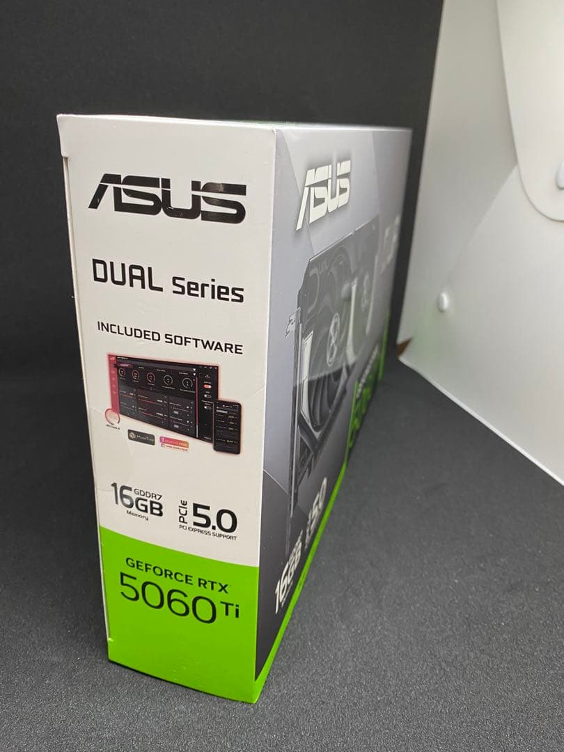 グラフィックボード・グラボ・ビデオカード ASUS GEFORCE RTX 5060 Ti DUAL 16GB