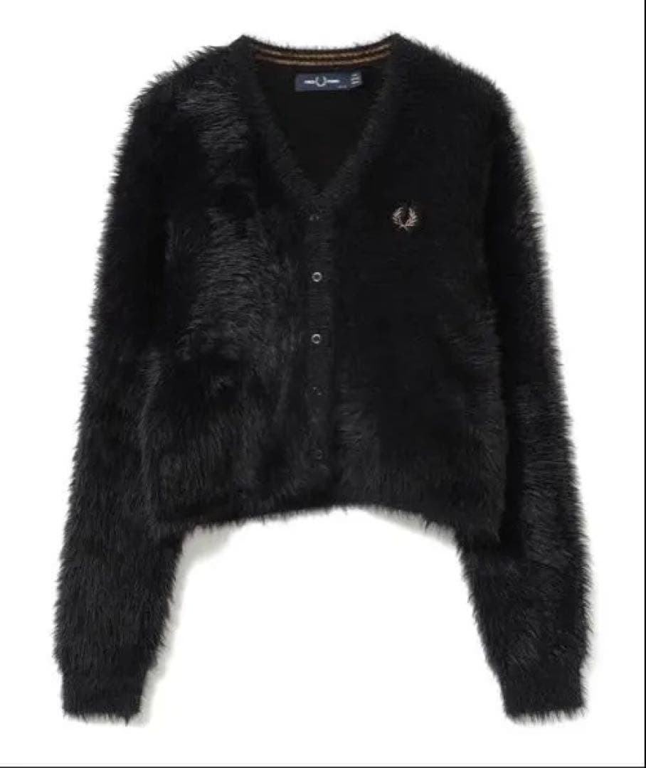 FRED PERRY×BEAMS シャギーカーディガン