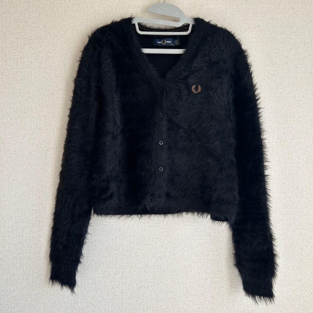 FRED PERRY×BEAMS シャギーカーディガン