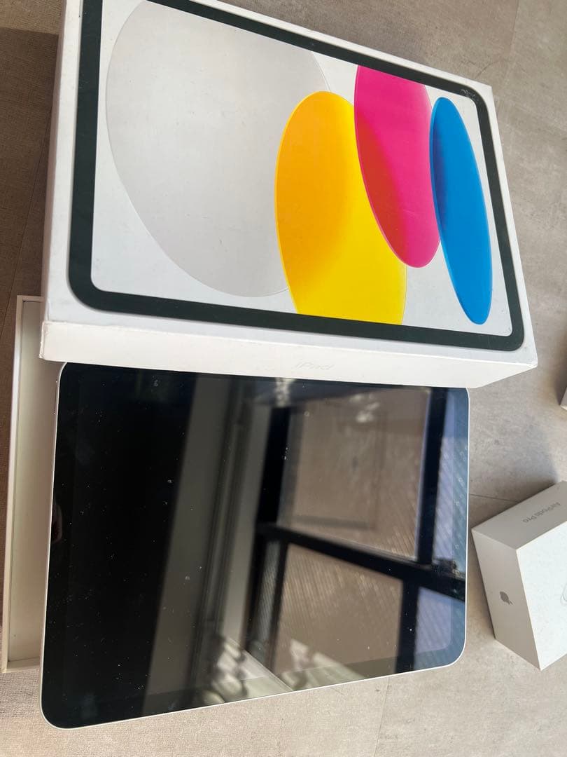 iPad 10世代　256GB SIMフリー　本体　箱あり