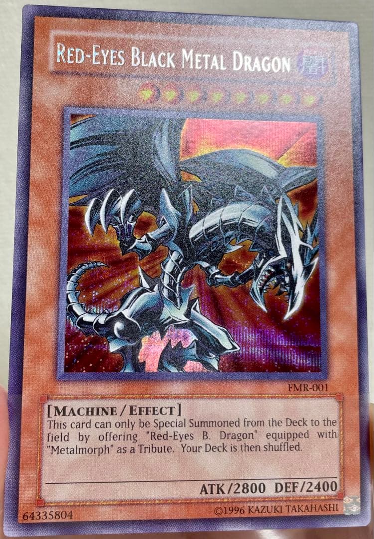 【英語版 匿名配送】レッドアイズブラックメタルドラゴン　FMR シークレットレア