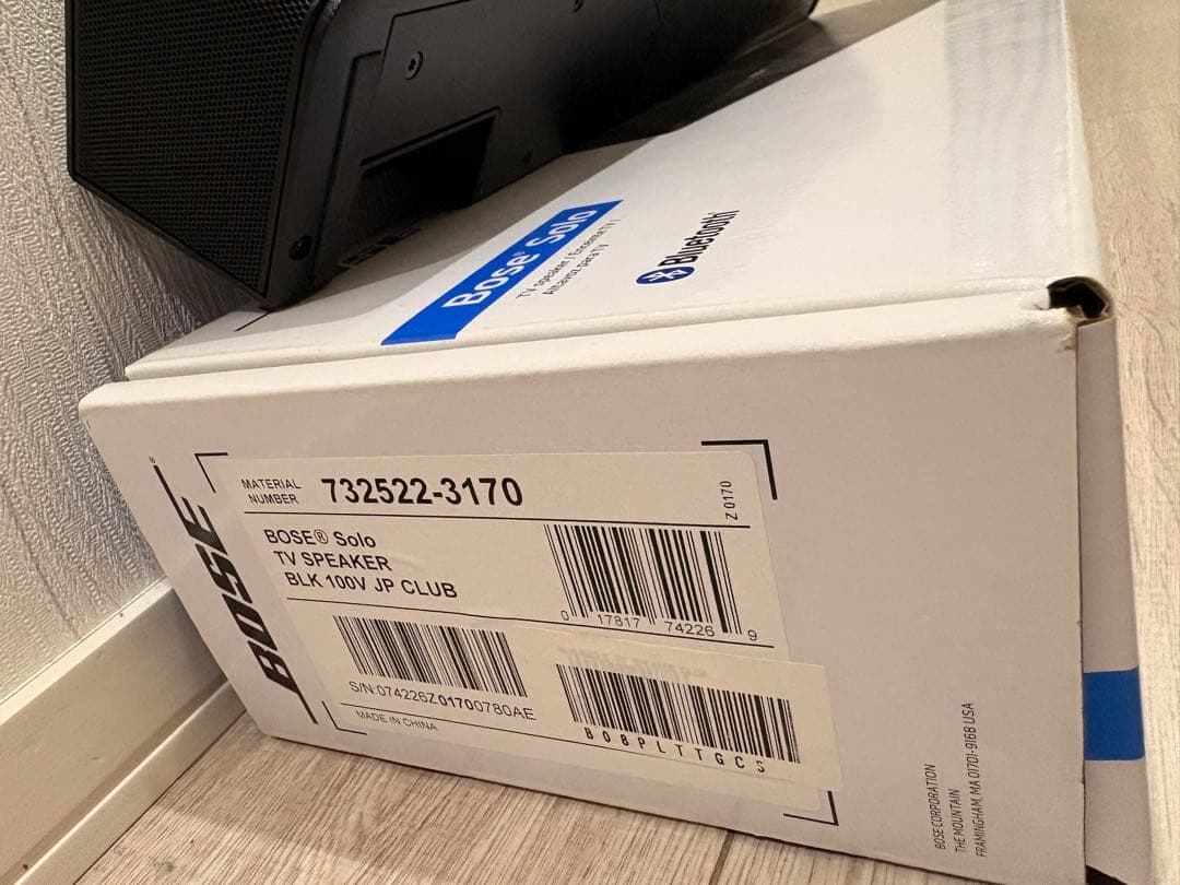 Bose Solo サウンドバー Bluetooth接続