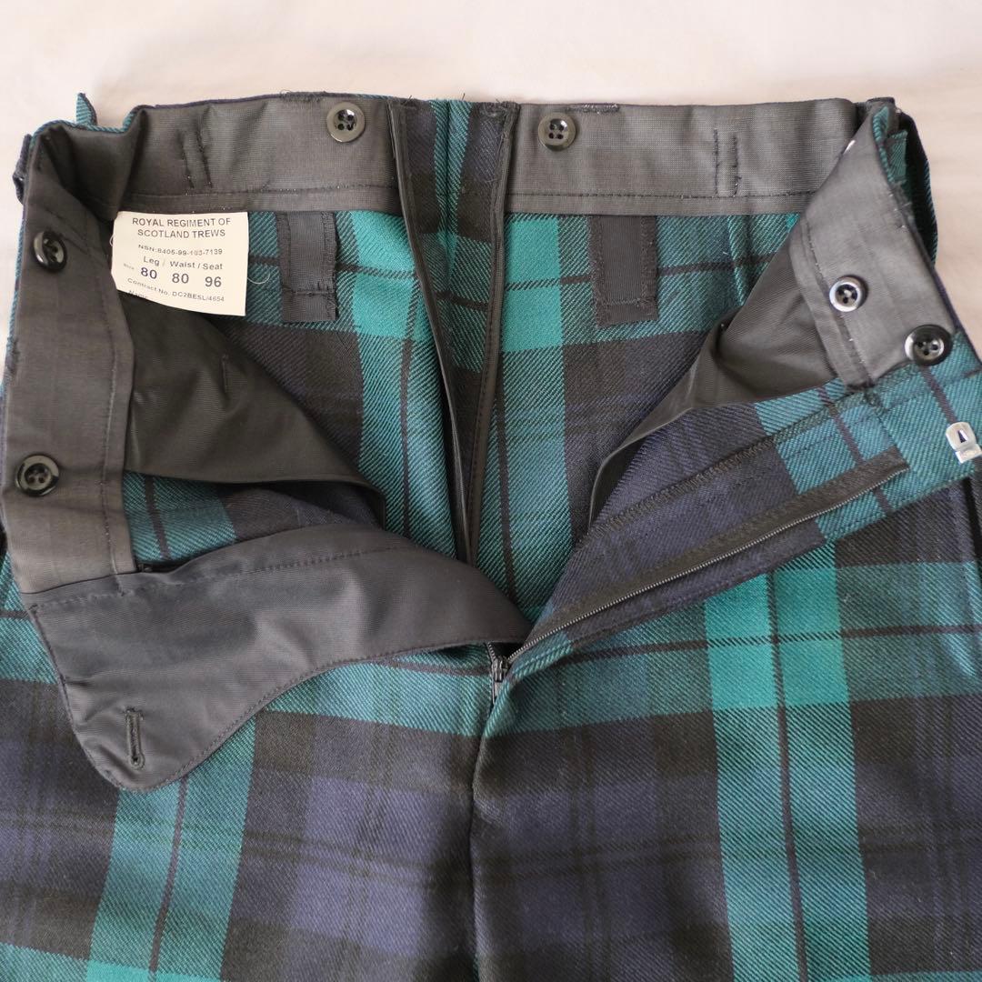 スコットランド軍 セレモニーパンツ ミントコンディション w80