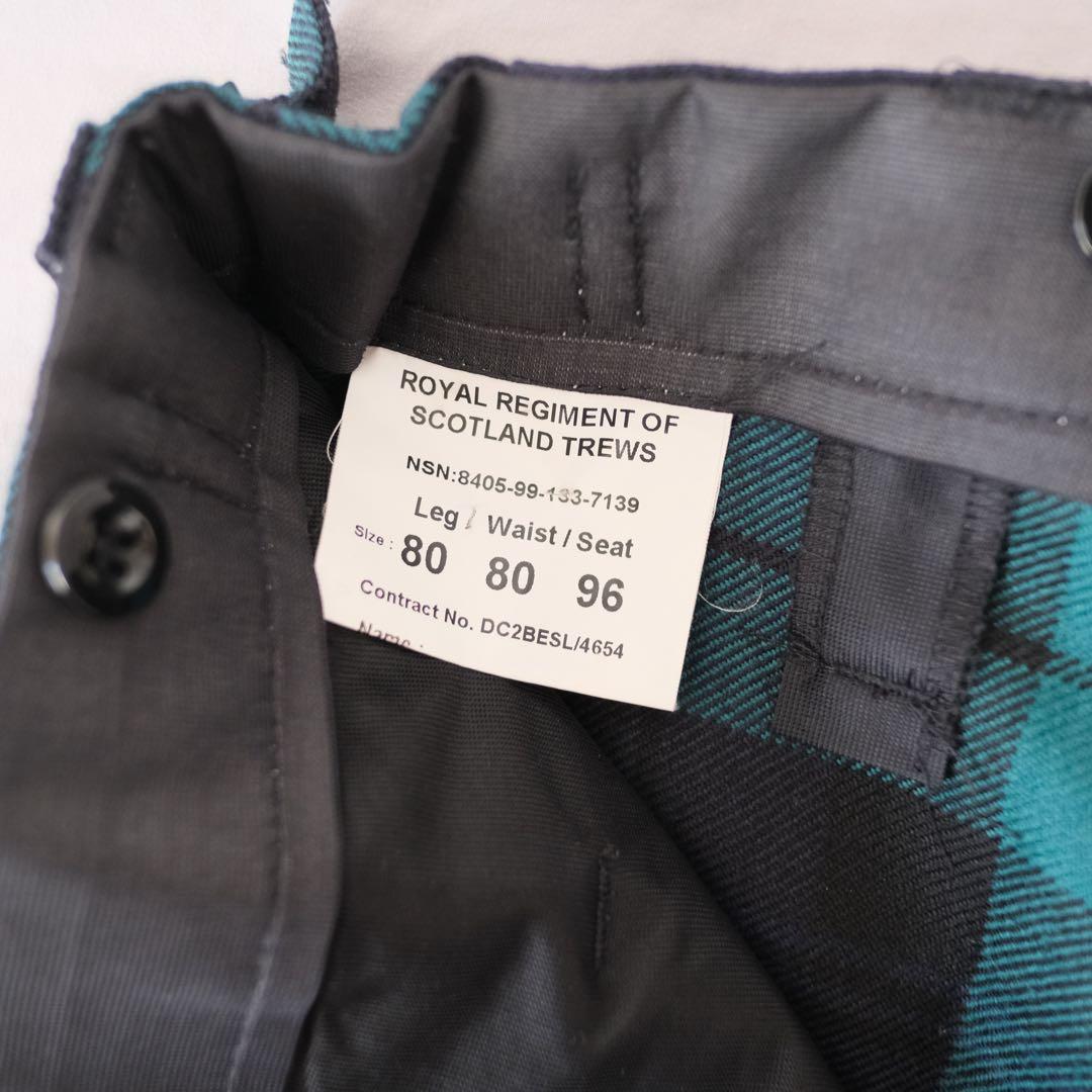 スコットランド軍 セレモニーパンツ ミントコンディション w80
