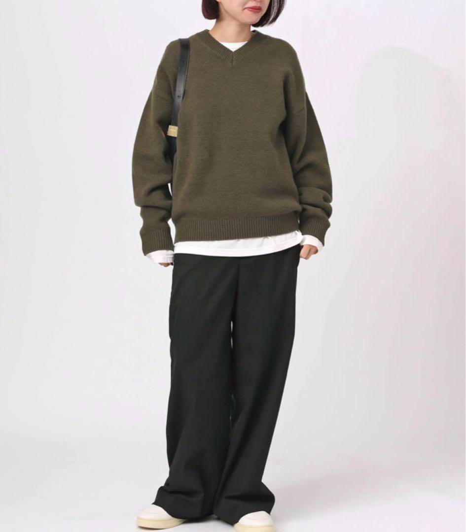 AP STUDIO T/R Wide slacks ワイドスラックス　36