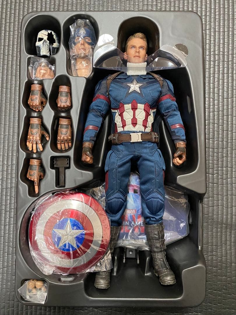ホットトイズMARVEL キャプテン・アメリカ フィギュア