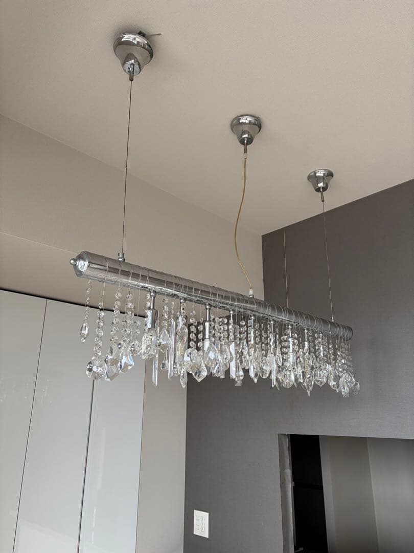 クリスタルシャンデリア吊り下げ式　クランカーLED 120