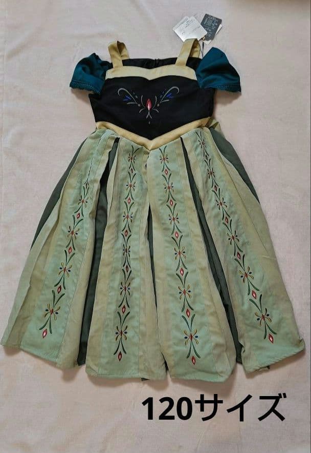 バースデイ コトリ アナ雪 アナ 戴冠式 ドレス 120サイズ