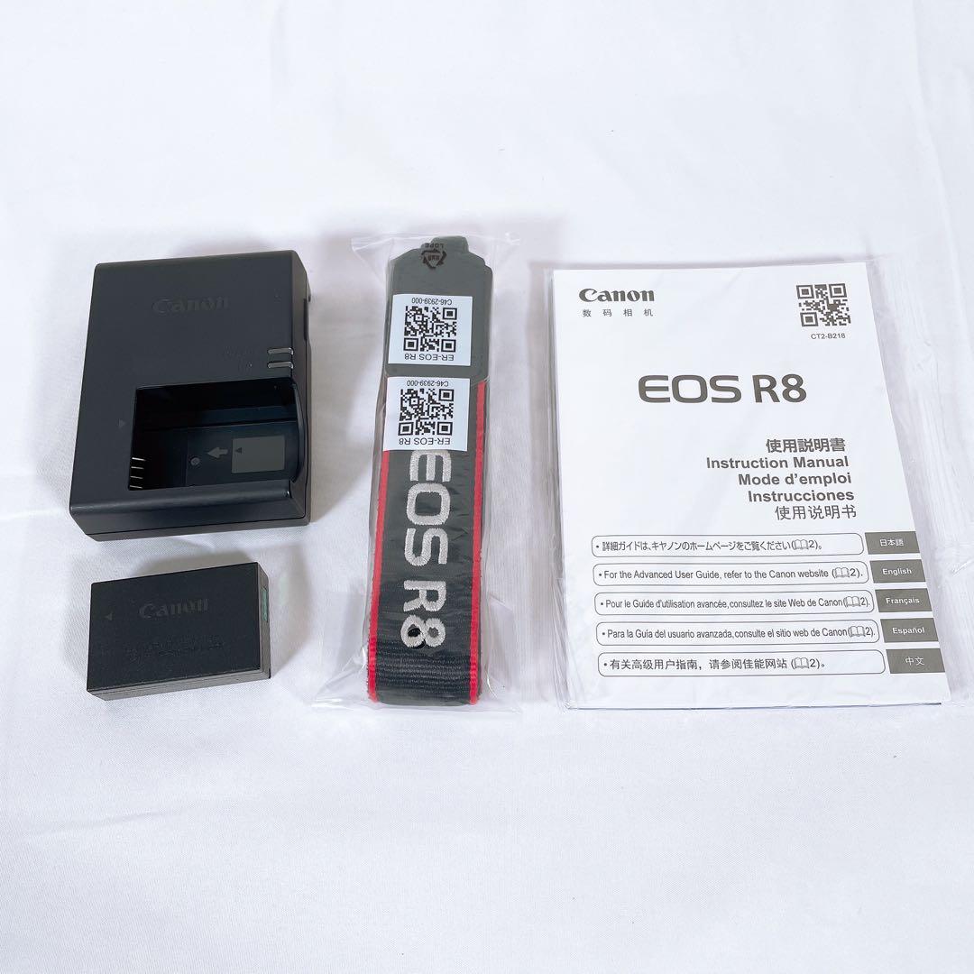 【超美品】Canon EOS R8 ボディ ミラーレス一眼カメラ