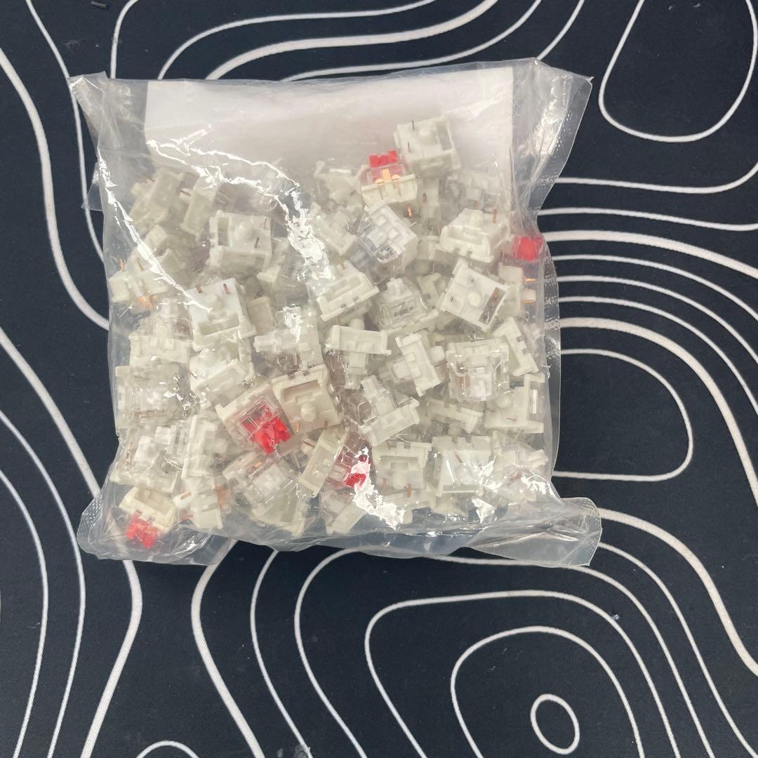 [即日発送]ホットスワップ対応キーボードキースイッチ付き