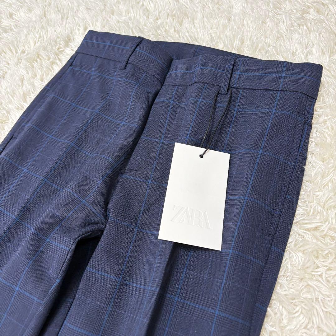 【未使用タグ付き】ZARA 男児フォーマルスーツ セットアップ 紺 134