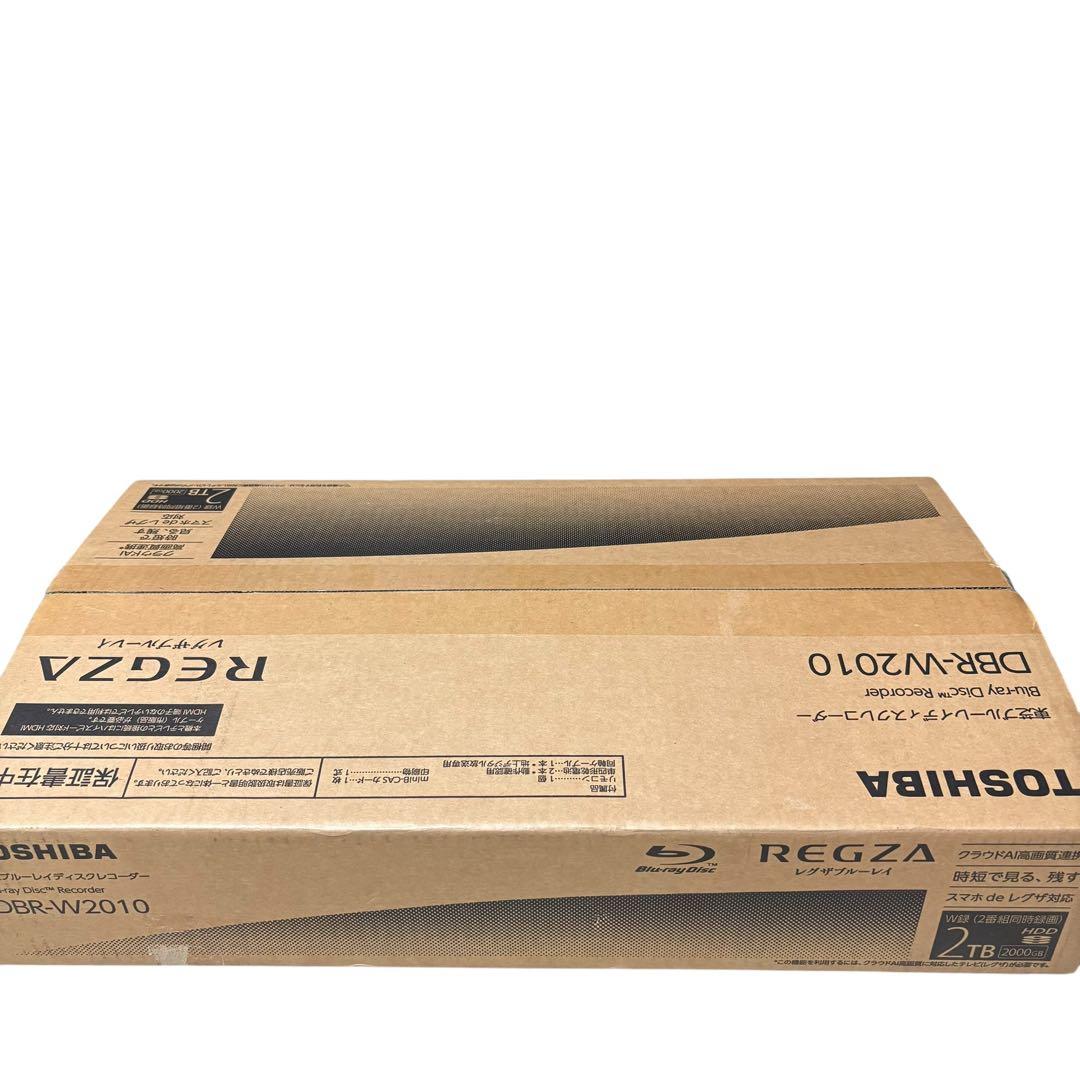 [未使用]東芝 レグザ ブルーレイレコーダー DBR-W2010 REGZA