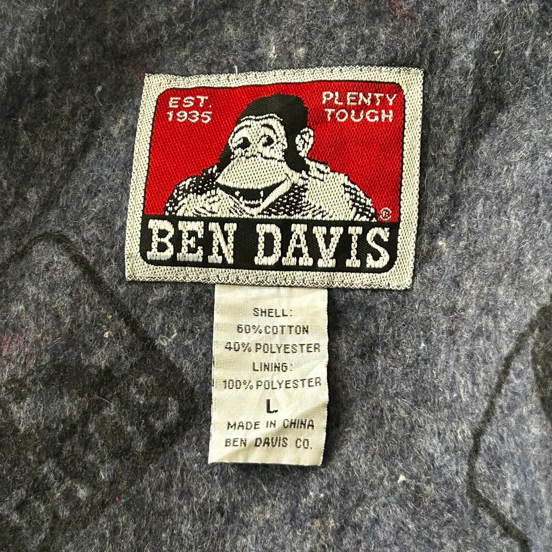 BEN DAVIS 　ブラック カバーオール　 L 　ベンディビス　US規格